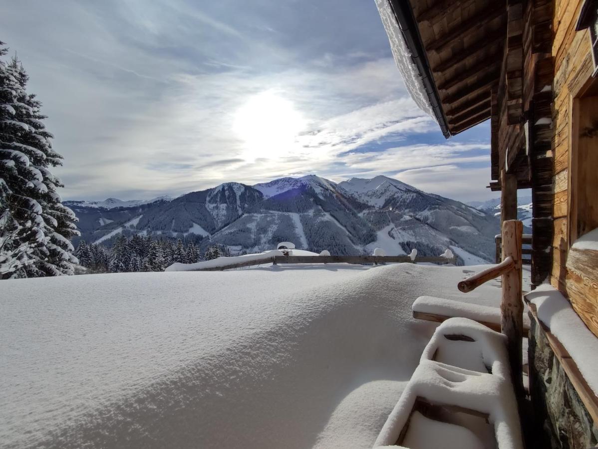 Sinnlehen Alm Saalbach Exterior foto